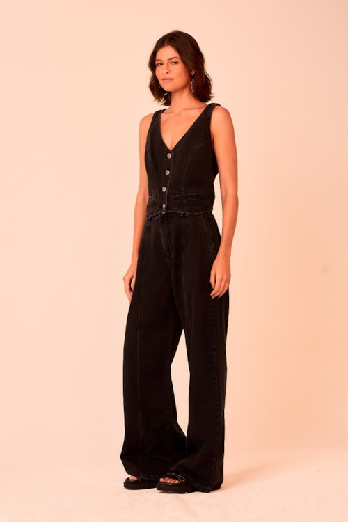 Calca Jeans Black Preto - foto 2