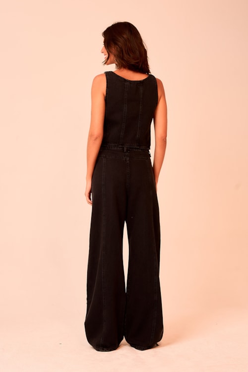 Calca Jeans Black Preto - foto 3