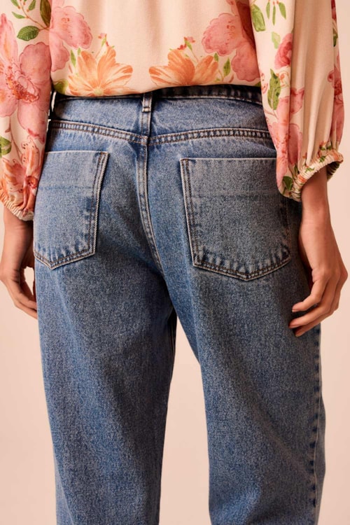 Calca Jeans Recortes Jeans - foto 6