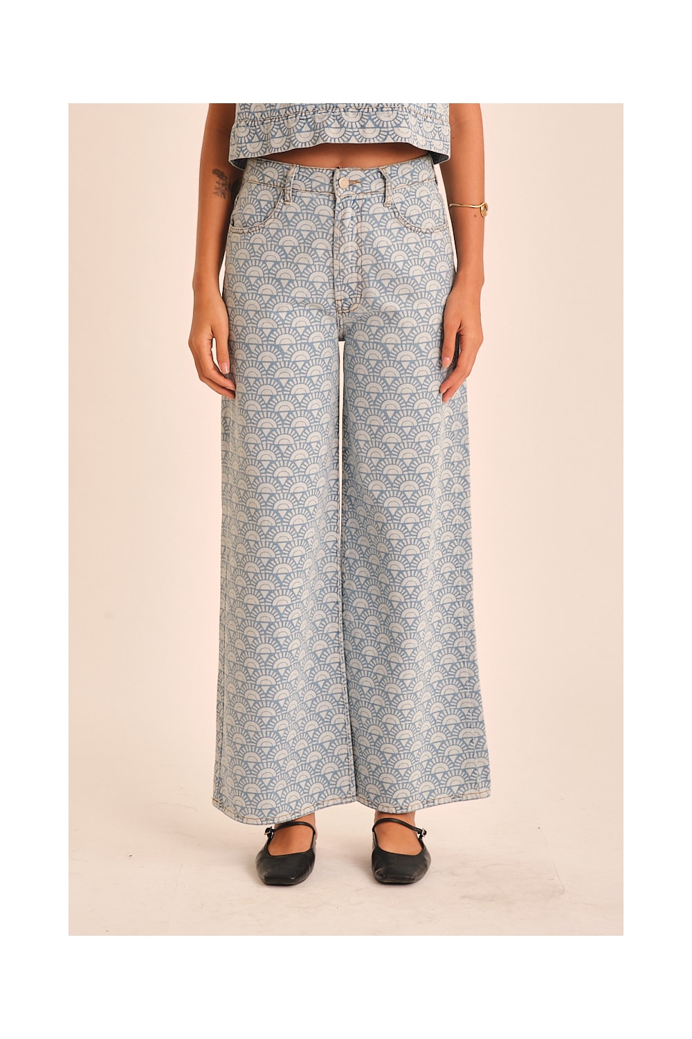 Calça Jeans Sol Do Deserto Jeans