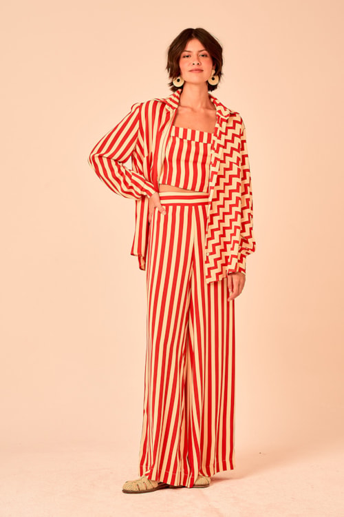 Calca Listra Geometric Estampado - foto 3