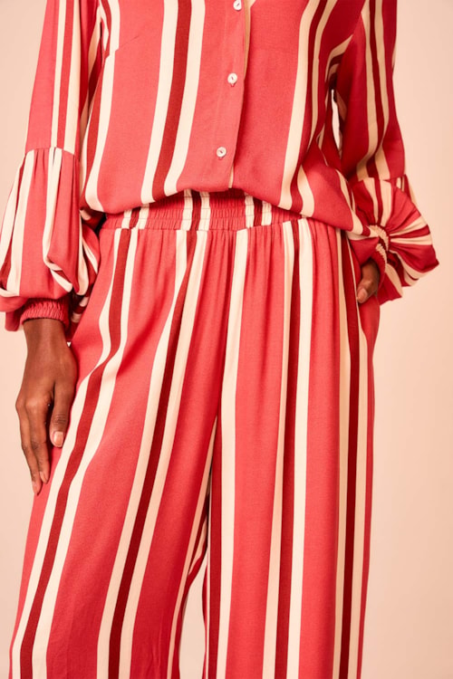 Calca Listra Linen Estampado - foto 4