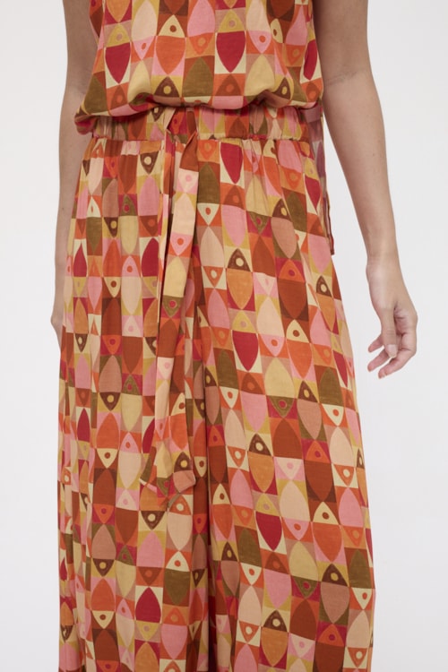 Calca Pantalona Pescare Estampado - foto 3