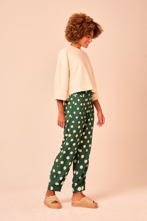 Calça Poa Degrade Estampado - foto 2
