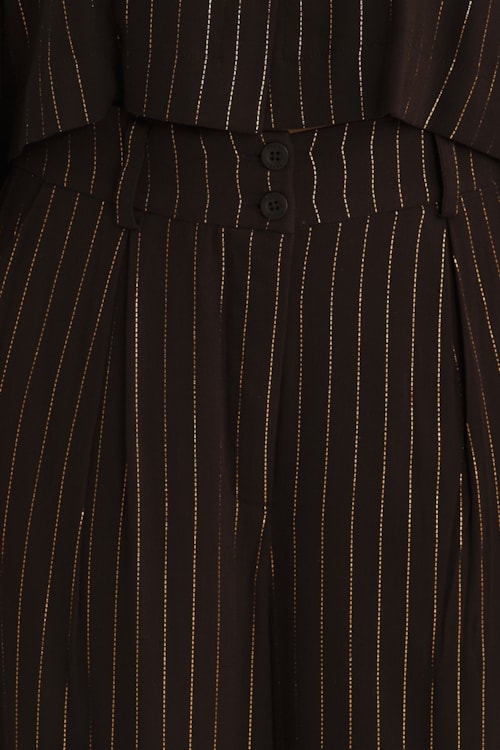 Calca Risca Lurex Preto - foto 4