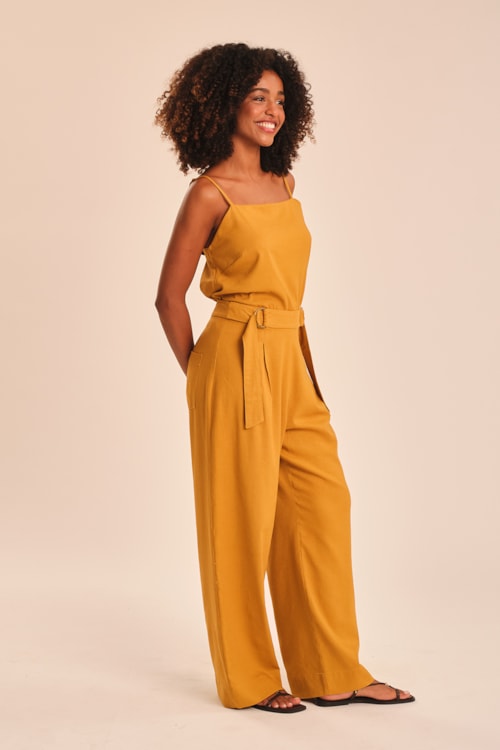Calça Safra Amarelo Camelo - foto 2