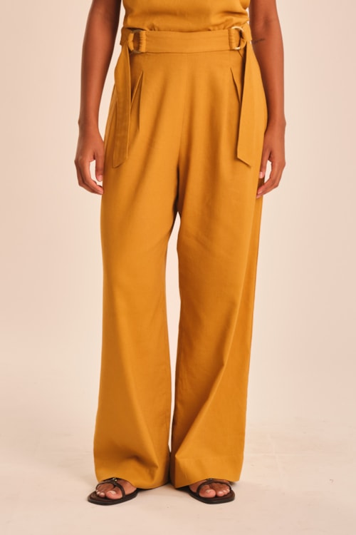 Calça Safra Amarelo Camelo - foto 3