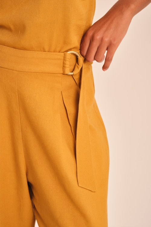 Calça Safra Amarelo Camelo - foto 4