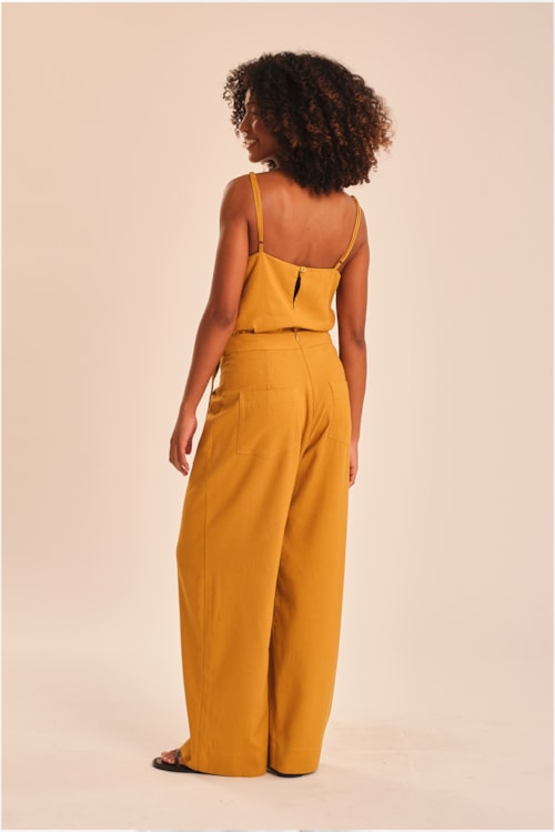 Calça Safra Amarelo Camelo - foto 5