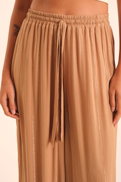 Calça Tahine Bege Tahine - foto 5