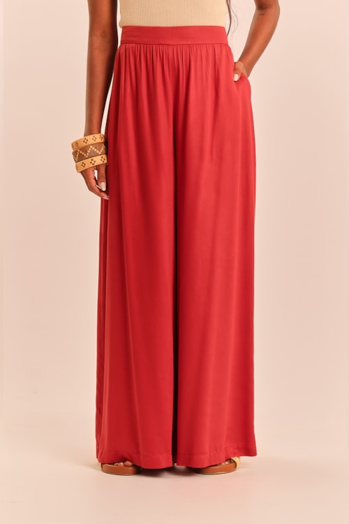 Calca Valenca Vermelho Tinto - foto 3