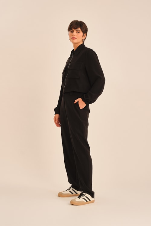 Calça Viscose Horizonte Preto - foto 7