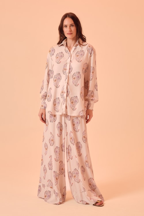 Camisa Bandana Floral Estampado - foto 2