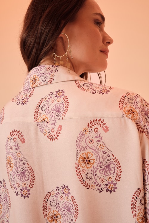 Camisa Bandana Floral Estampado - foto 6
