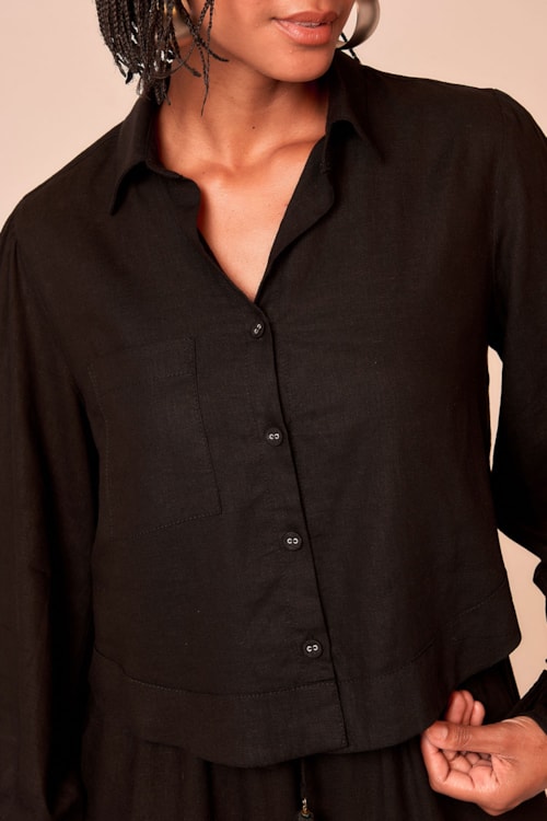 Camisa Cairo Preto - foto 3