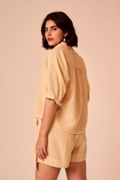 Camisa Campestre Amarelo - foto 3