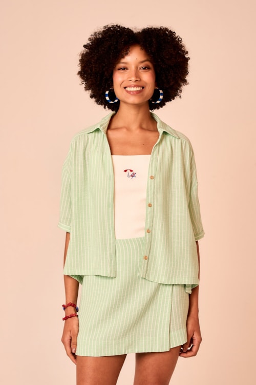 Camisa Campestre Verde - foto 1