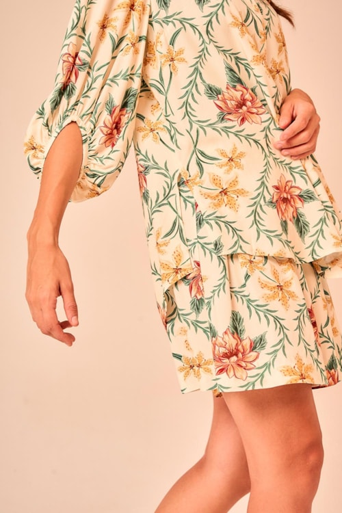Camisa Floral Lotus Estampado - foto 4