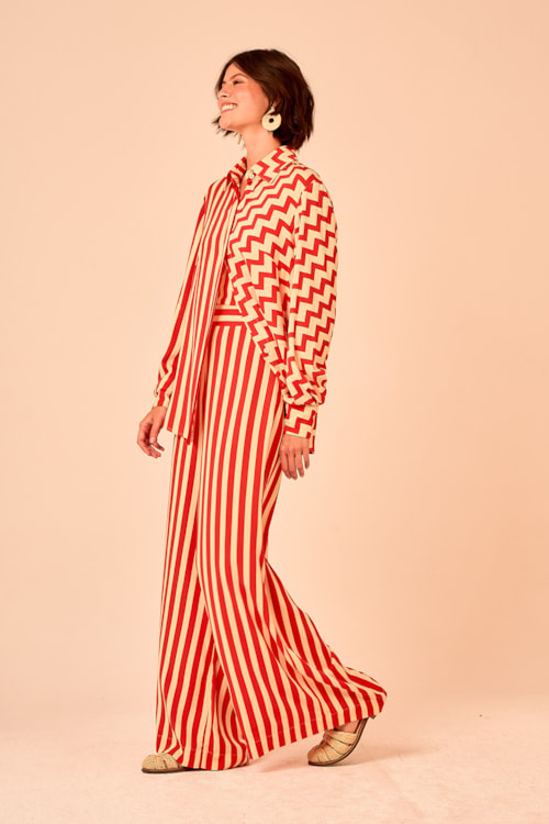 Camisa Geometric Estampado - foto 3