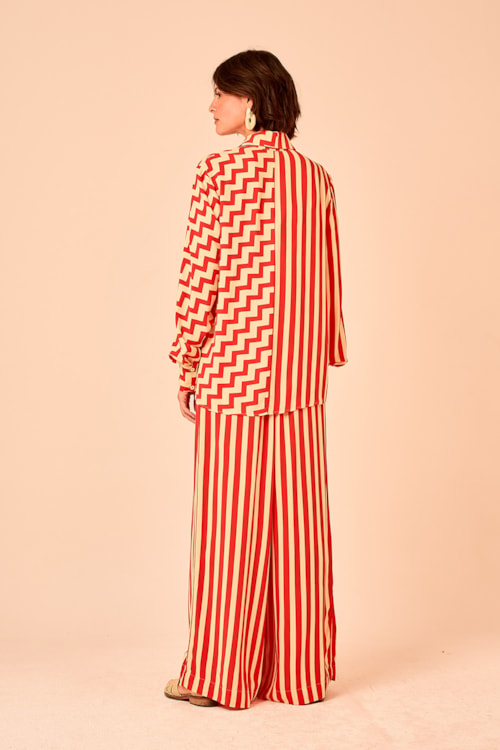 Camisa Geometric Estampado - foto 5