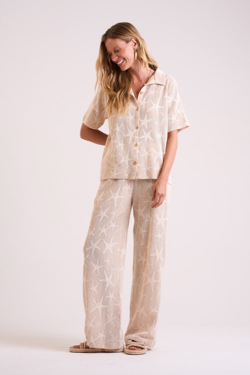 Camisa Jacquard Marine Ouro - foto 2