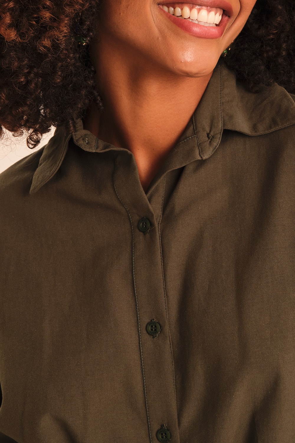 Camisa Jardim Verde Jade