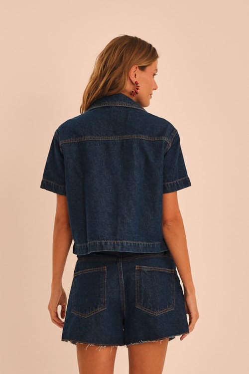 Camisa Jeans Balneario Jeans - foto 4