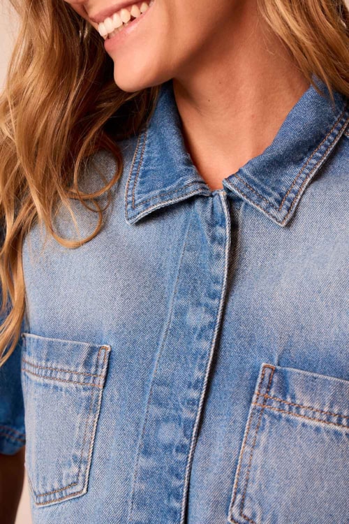 Camisa Jeans Verano Jeans - foto 4