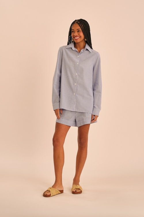 Camisa Listra Marine Listrado - foto 2