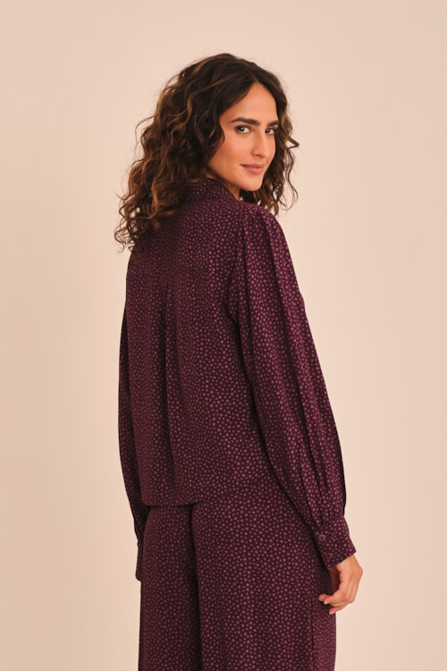 Camisa Poa Estrela Estampado - foto 2