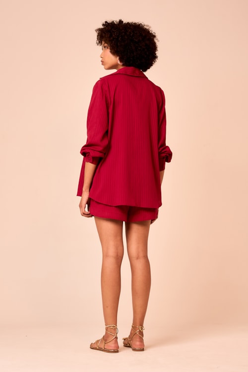 Camisa Shanti Ameixa - foto 3