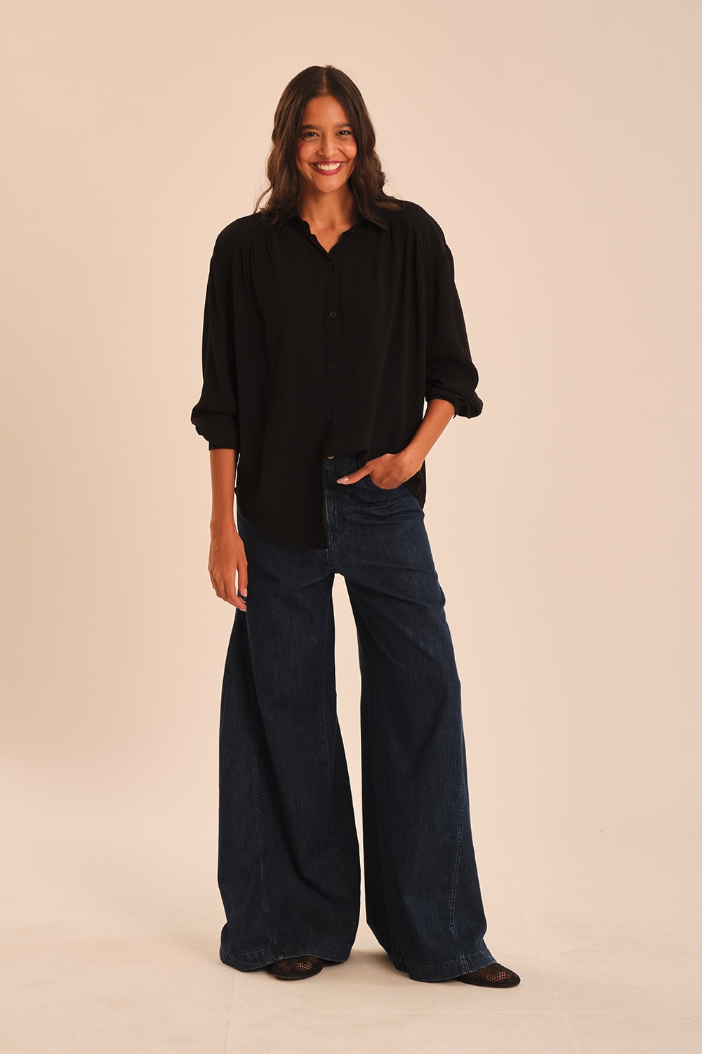 Camisa Tamara Preto