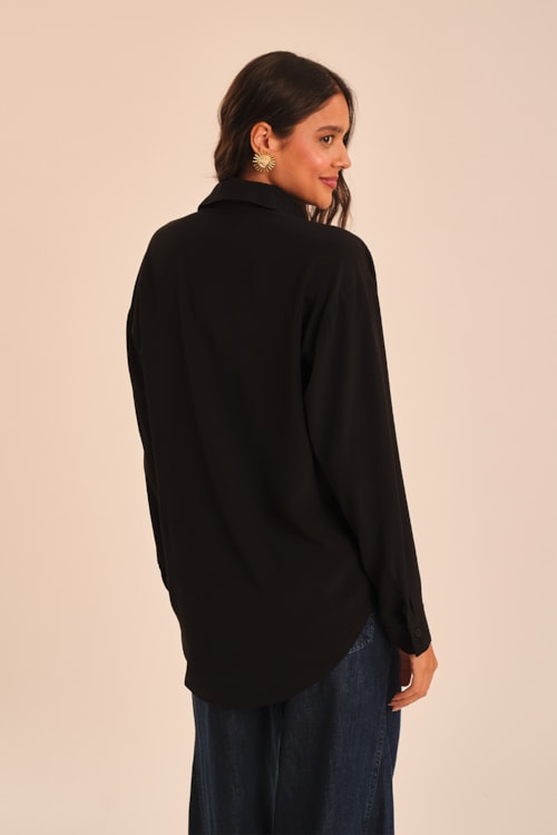 Camisa Tamara Preto - foto 4