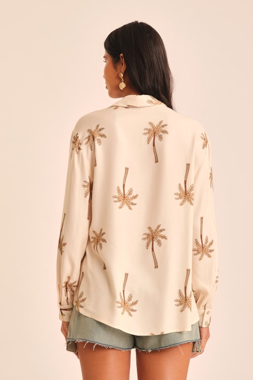 Camisa Tamareira Estampado - foto 4