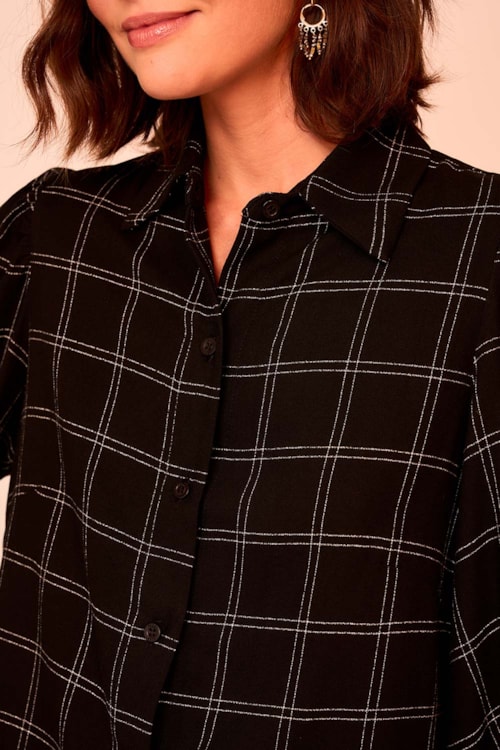 Camisa Xadrez P/b Xadrez - foto 2