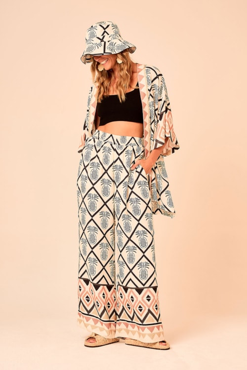 Chapeu Abacaxi Barrado Estampado - foto 96