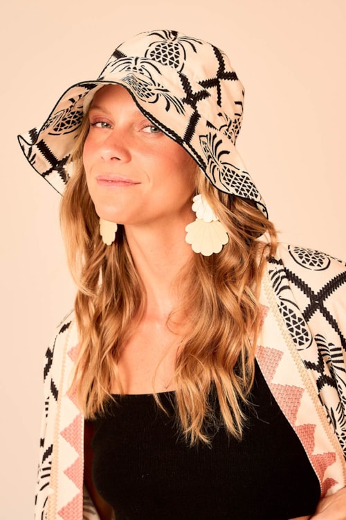 Chapeu Abacaxi Barrado Estampado - foto 72