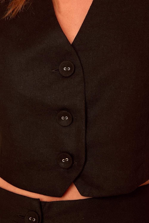 Colete Essencial Preto - foto 4