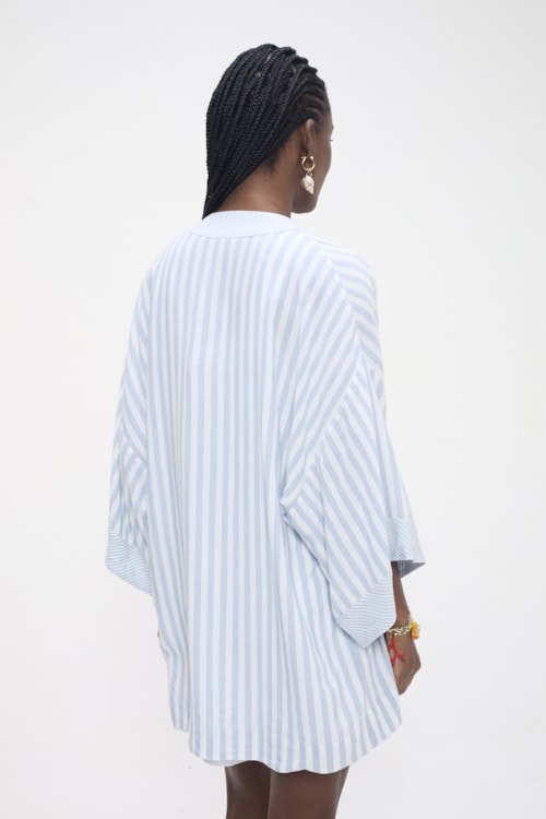 Kimono Alma Leve Azul Celeste - foto 3