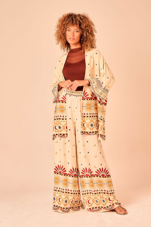 Kimono Ceu Encantado Estampado - foto 2