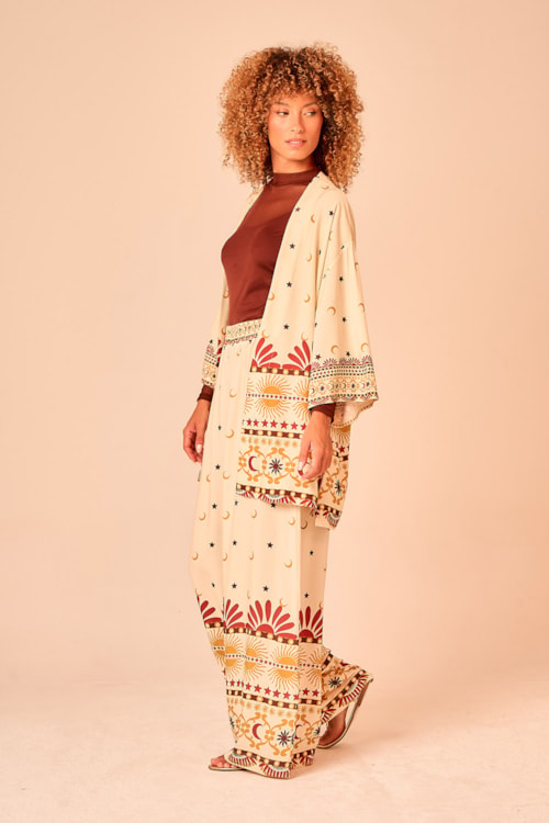 Kimono Ceu Encantado Estampado - foto 3