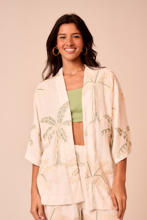 Kimono Coqueiral Off - foto 1