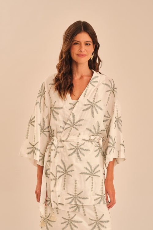 Kimono Coqueiro Balneario Off - foto 1