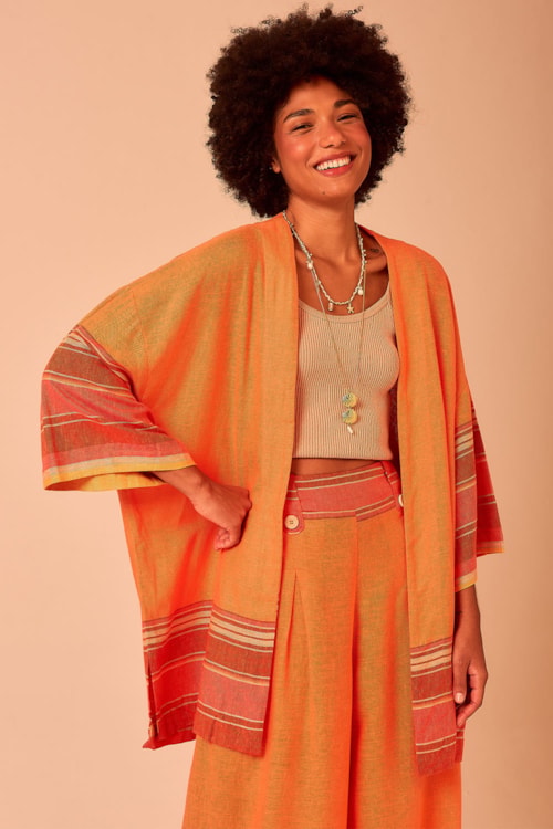 Kimono Enseada Laranja - foto 2