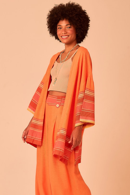 Kimono Enseada Laranja - foto 3