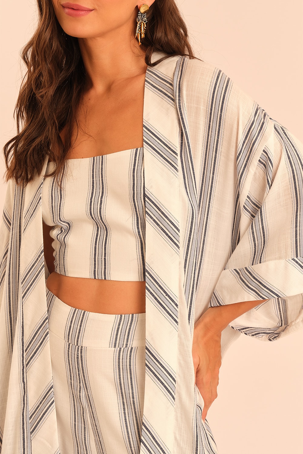Kimono Listra Yuna Listrado