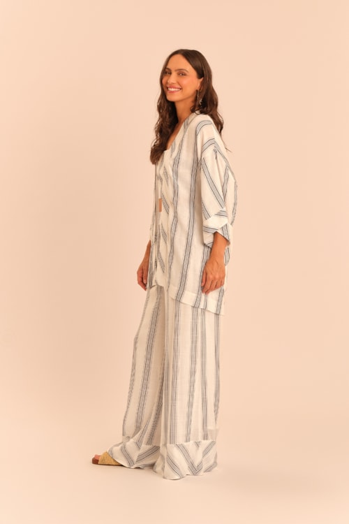 Kimono Listra Yuna Listrado - foto 3
