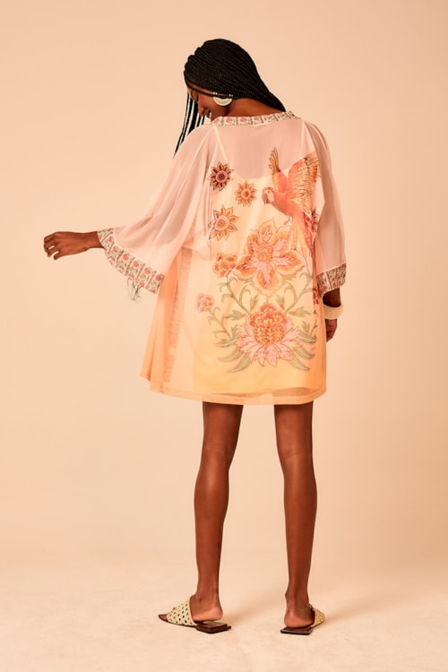 Kimono Tule Selva Estampado - foto 228