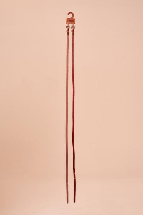 Kit Cinto Color Vermelho Fogo/rosa Seco - foto 2