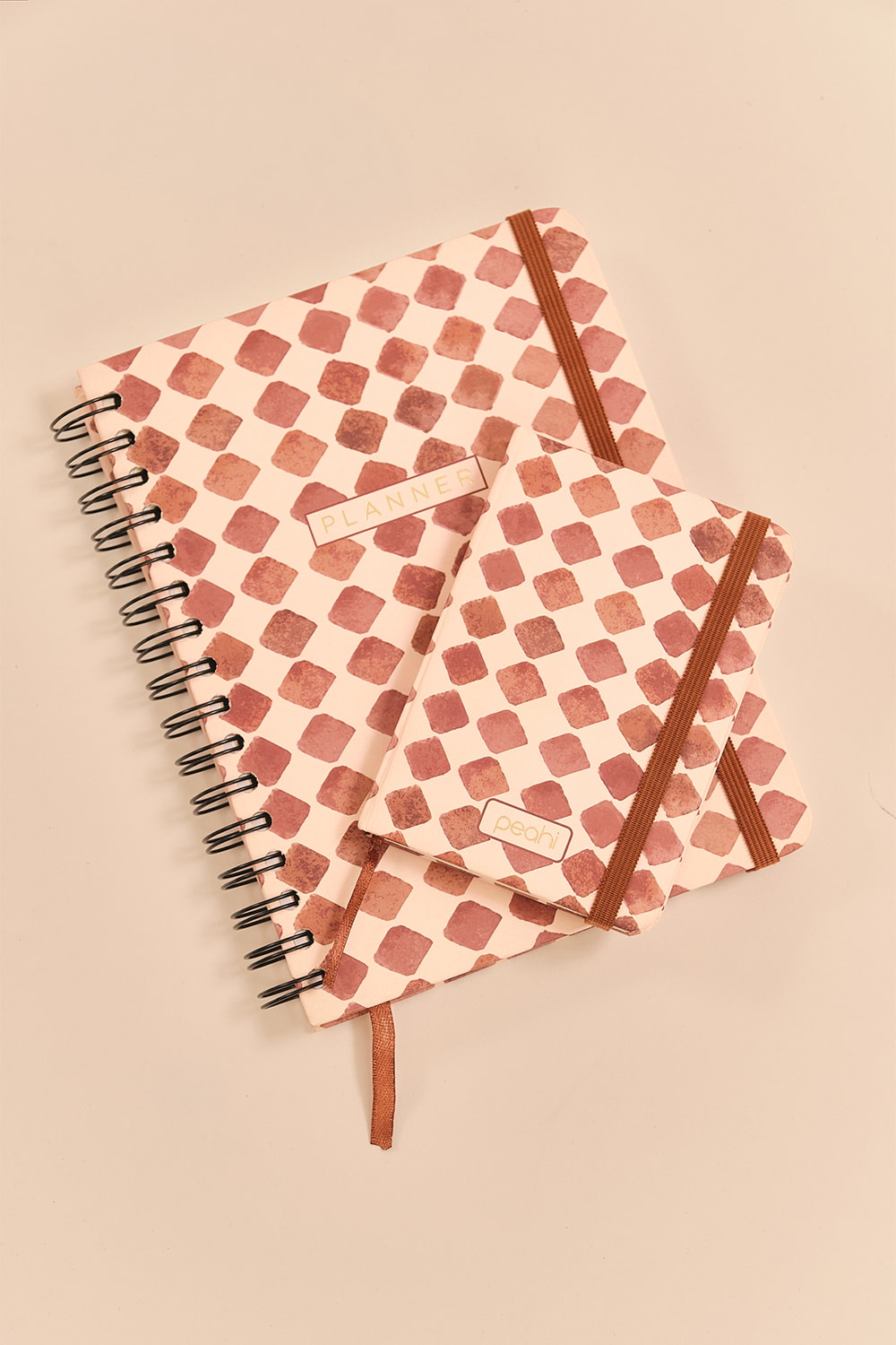 Kit Planner Camel Estampado